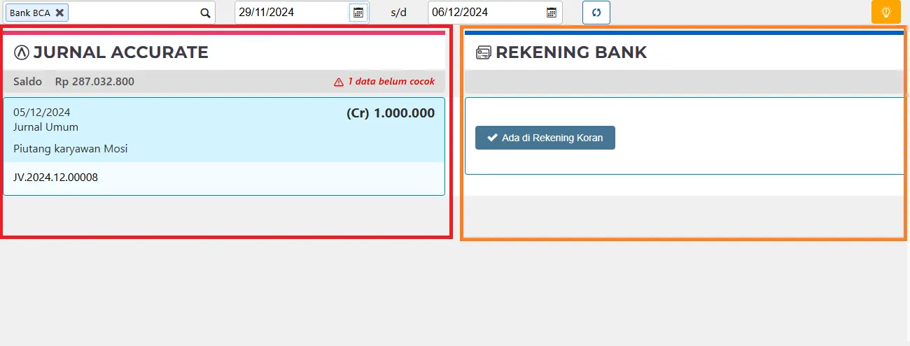 cara rekonsiliasi bank